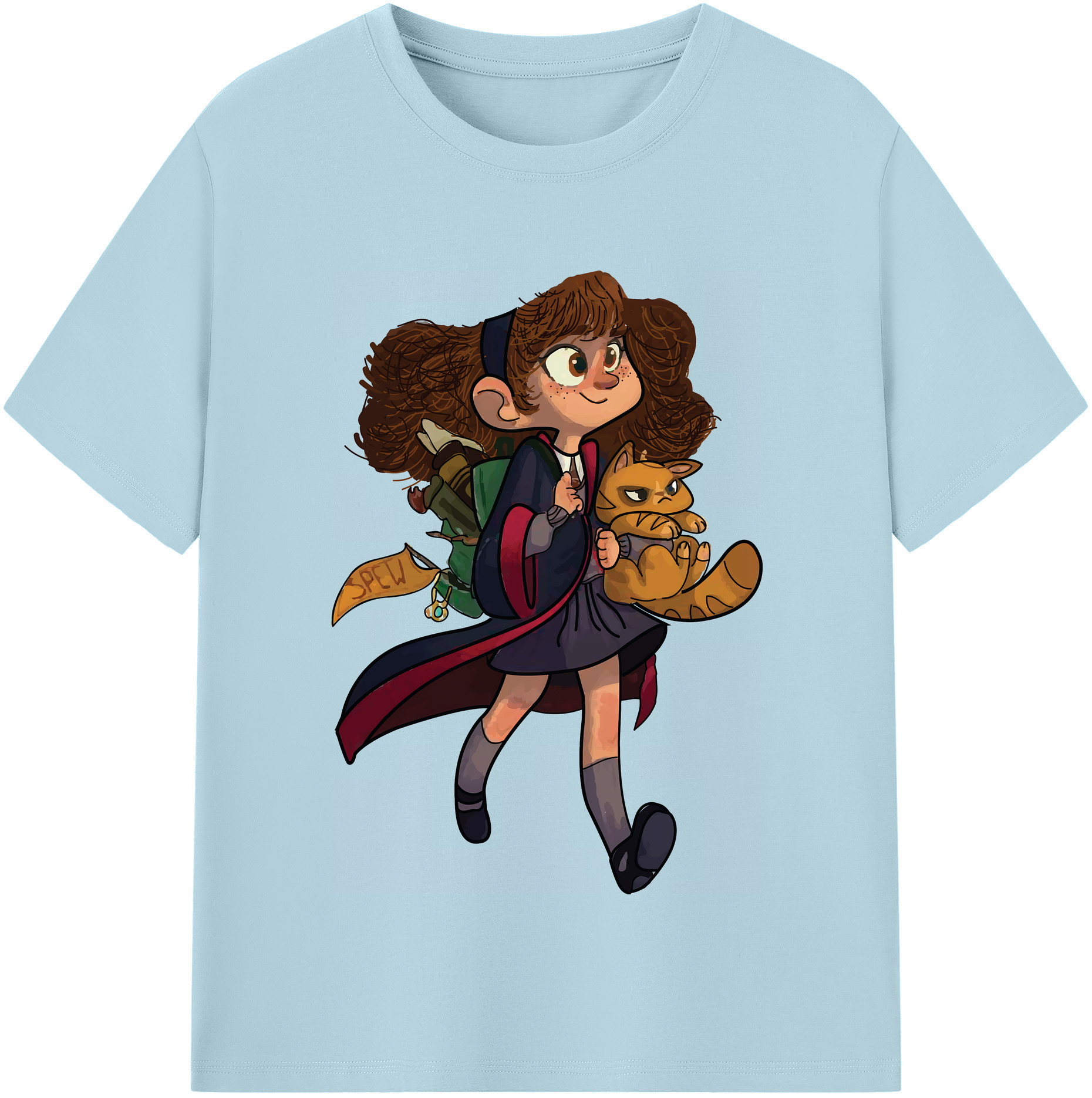 （画像用） Harry Potter ハリー・ポッターシリーズ 綿100％半袖Tシャツ（フロントプリント）